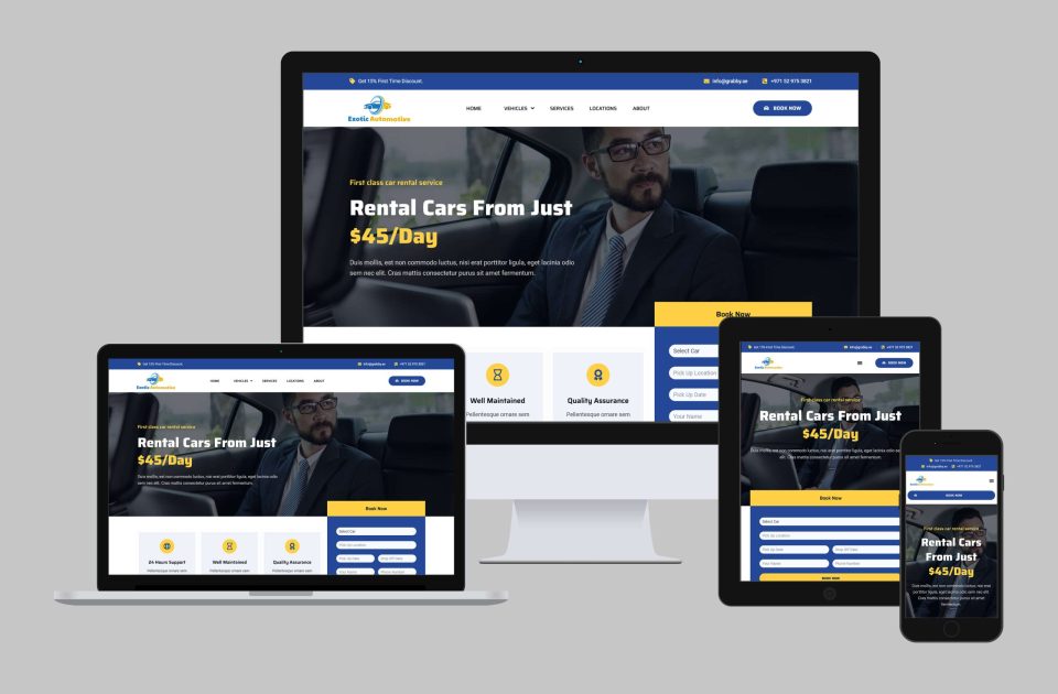 exotic-automotive-web-mockup exotic-automotive-web-mockup